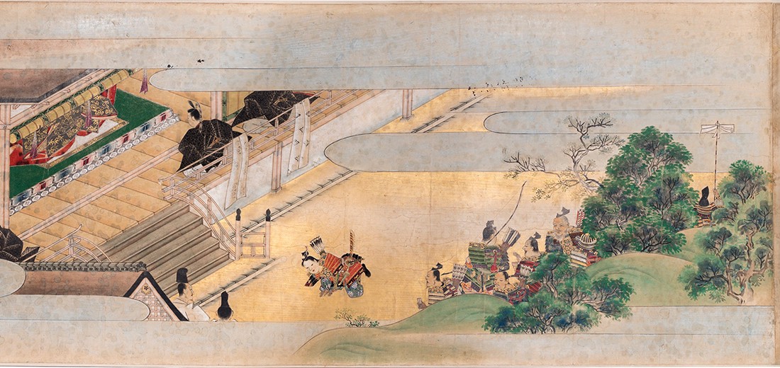 後醍醐天皇と徳寿丸